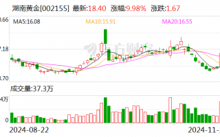 湖南黄金：关注到媒体报道平江发现超40条金矿脉 最终能够注入上市公司的黄金资源以评审备案的储量为准