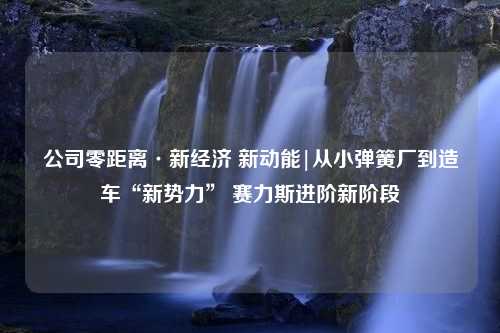 公司零距离·新经济 新动能|从小弹簧厂到造车“新势力” 赛力斯进阶新阶段