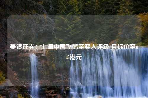 美银证券：上调中国飞鹤至买入评级 目标价至6.5港元